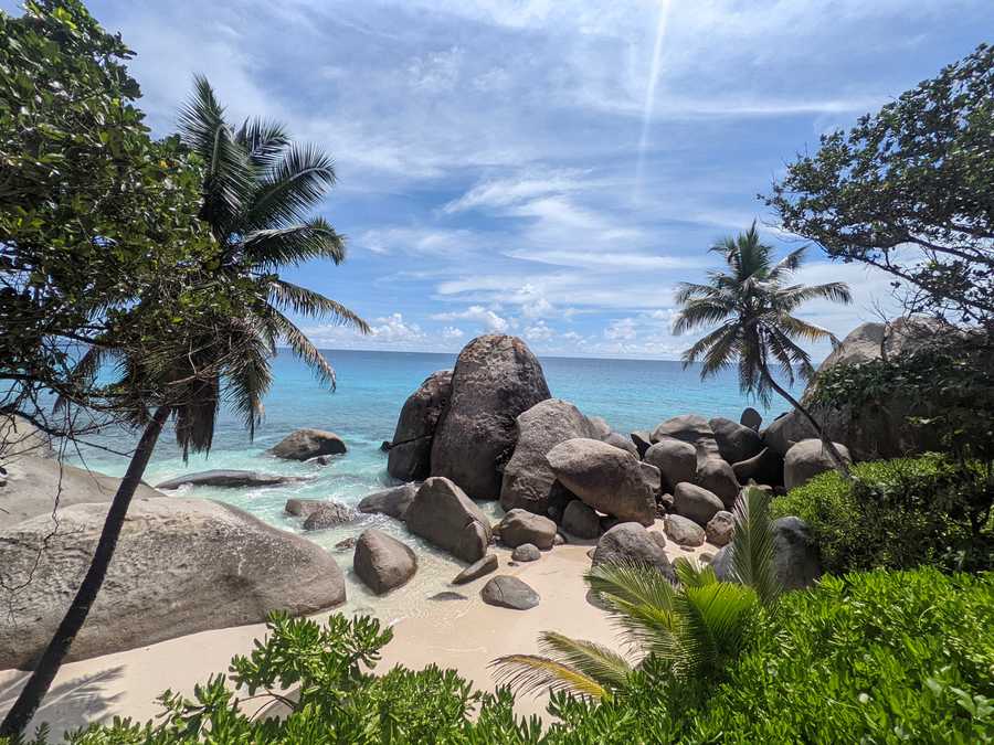 View of the beach