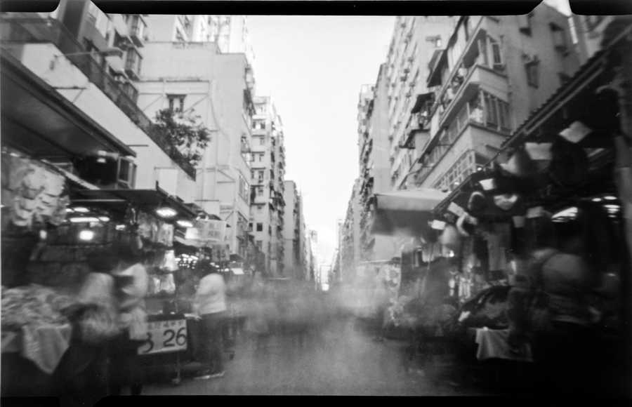 Sham Shui Po in pinhole