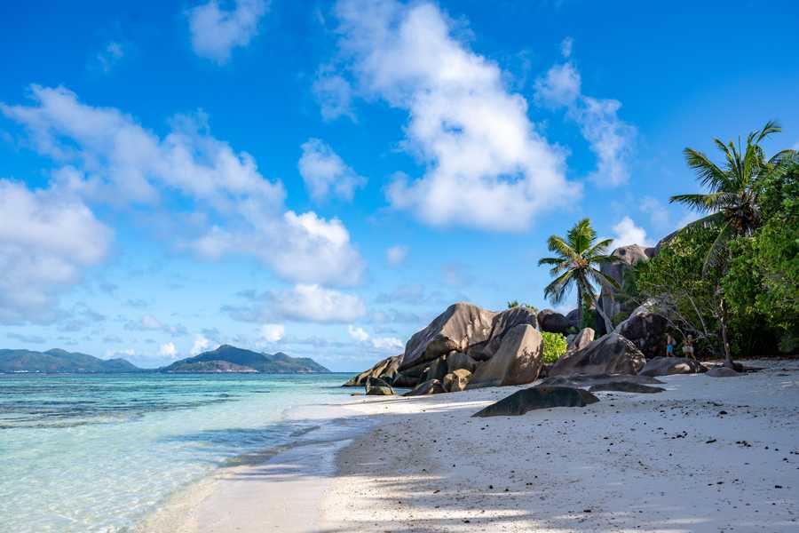 Anse Source d'Argent in the morning