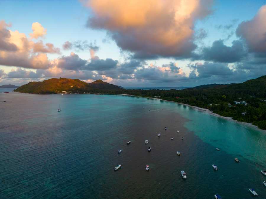 Cote d'Or at sunset