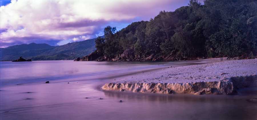 Sunset at Anse Soleil