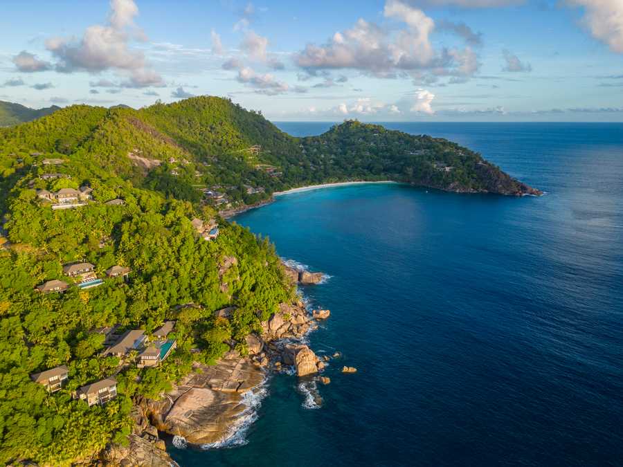 View of Petite Anse from above