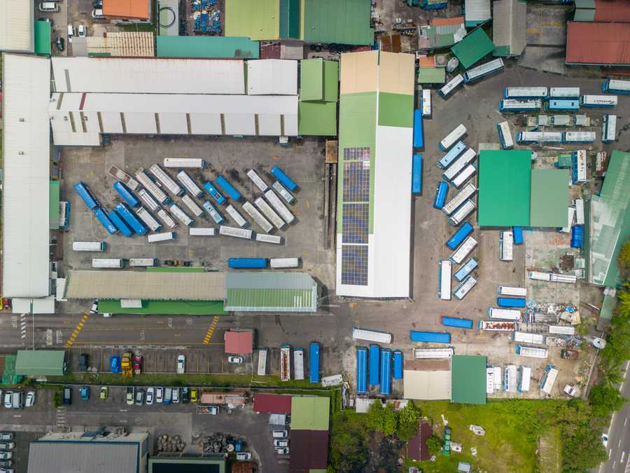 Mahé bus depot