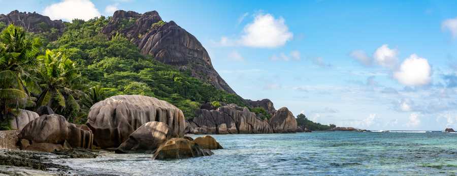 Anse Source d'Argent panorama
